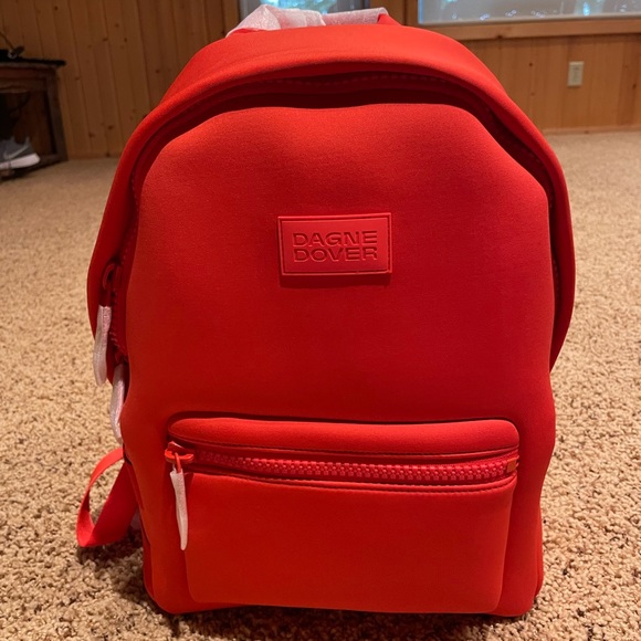 Dagne Dover Handbags - NWT Dagne Dover Dakota Medium Backpack in Goji